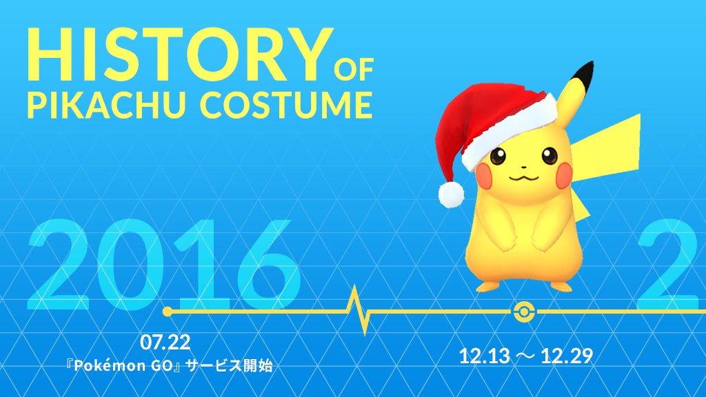 Pokemon Go ポケモン Go 5周年記念 イベントで登場した ピカチュウ を振り返ってみ 21 07 ゲーム速報gmchk