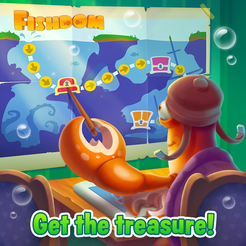 フィッシュダム Fishdom What Treasures Might The Ocean Hide H 21 09 24 ゲームアプリ速報gmchk