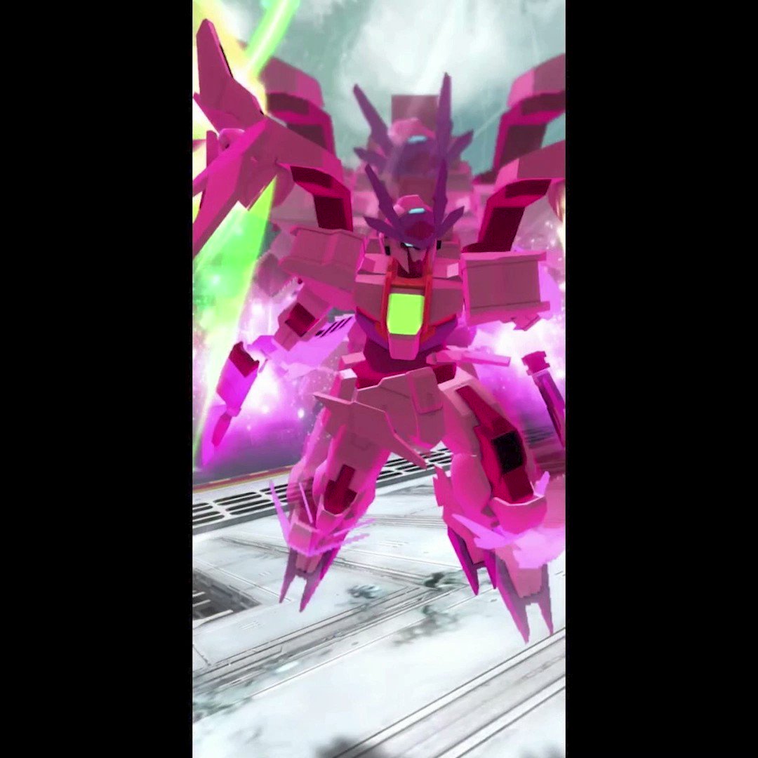 ガンダムブレイカーモバイル 機体紹介 新たにゲームに登場しました ガンダムダブルオースカイメビウス 21 10 13 ゲームニュース速報gmchk