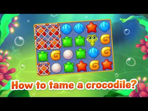 動画 フィッシュダム Fishdom Fishdom How To Tame A Crocodile 21 10 ゲームアプリ速報gmchk