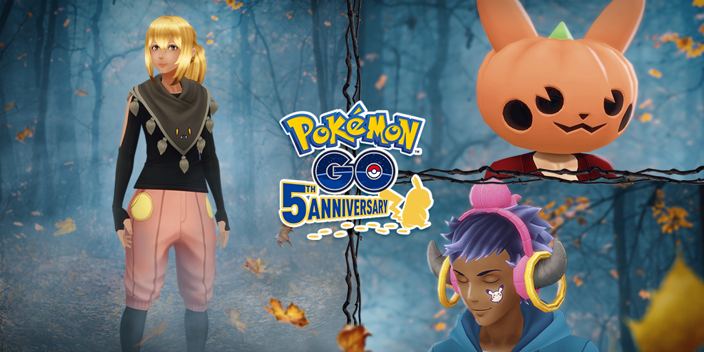 ポケモンgo 新しいハロウィン用の着せ替えアイテムに着替えましょう 現在ショップから入手できま 21 10 31 ゲーム速報gmchk