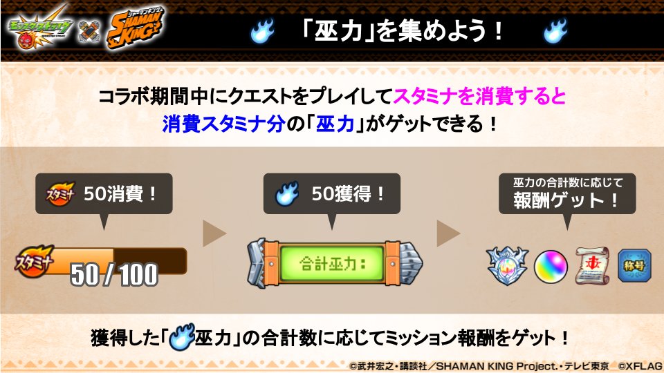 モンスト Shamanking巫力強化ミッションが11 14 日 正午 開催 21 11 11 ゲームニュース速報gmchk