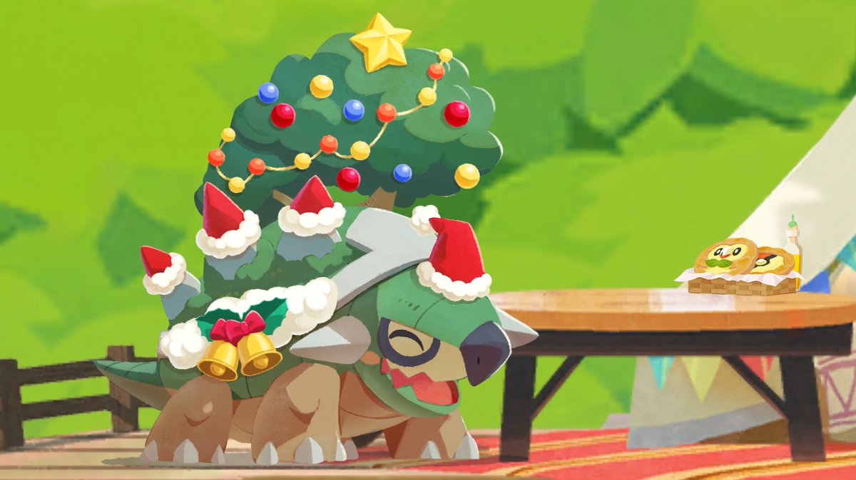 ポケまぜ ただいまゲーム内のショップでは ドダイトス の特別な クリスマス 衣装が手に入 21 12 18 ゲームニュース速報gmchk