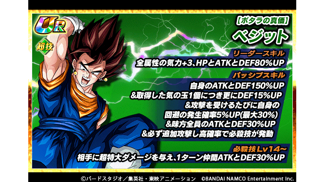 ドッカンバトル 新たな極限z覚醒キャラクター先行紹介 近日 ポタラの真価 ベジットが極限z覚 22 01 04 ゲーム速報gmchk