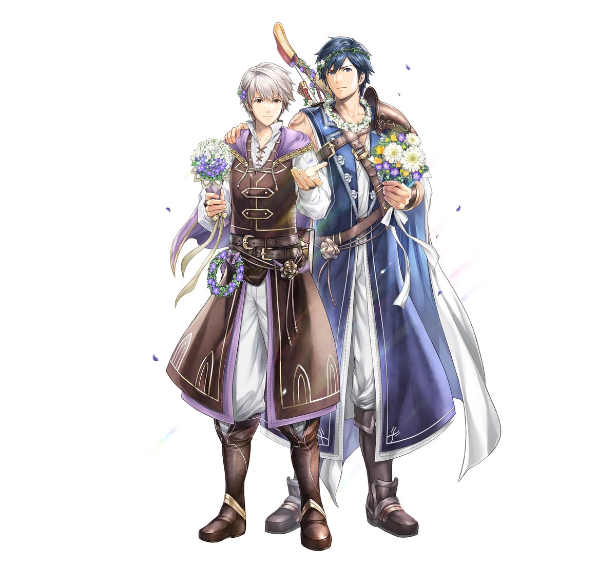 Feh 英雄紹介 運命を変える双翼 クロム クロムさんとルフレさんは ファイアーエ 22 02 08 ゲーム速報gmchk