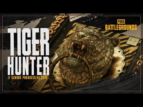 動画 Pubg 成長型武器スキン Tiger Hunter Kar98k Pubg 22 2 17 ゲーム速報gmchk